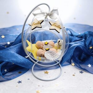 Acrylständer mit Kugel Zwillinge