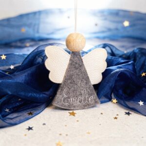 Engelanhänger aus Filz